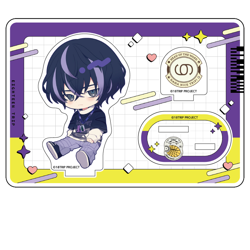 18TRIP_ぺたん娘アクリルフィギュア 衣川 季肋