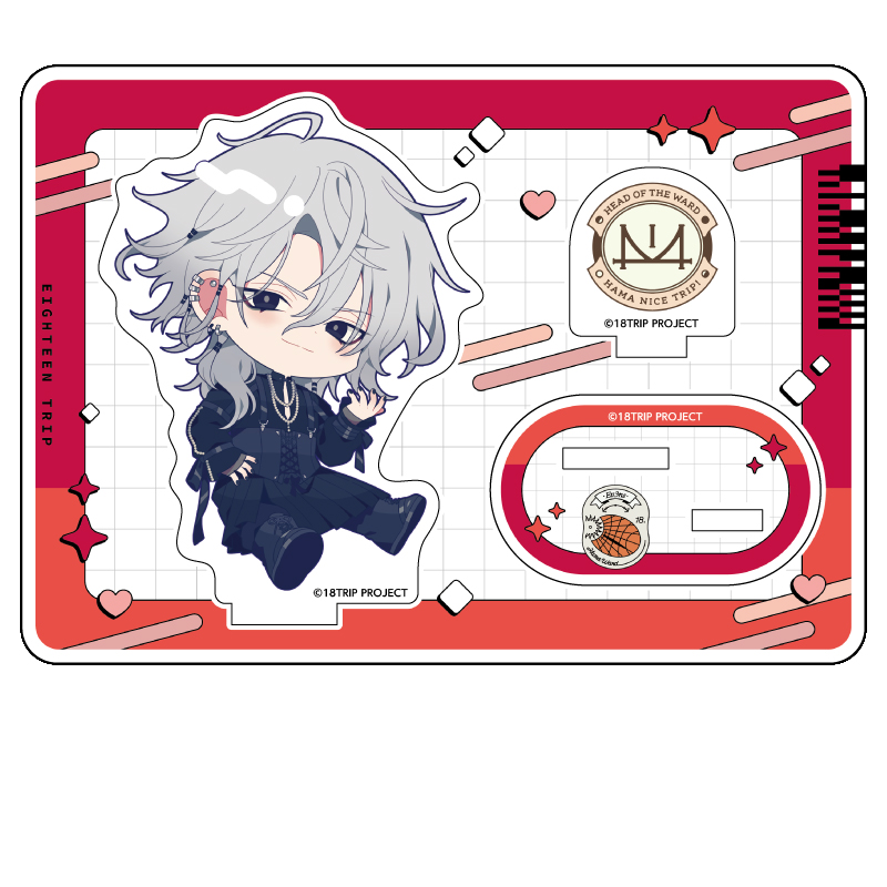 18TRIP_ぺたん娘アクリルフィギュア 百目鬼 潜