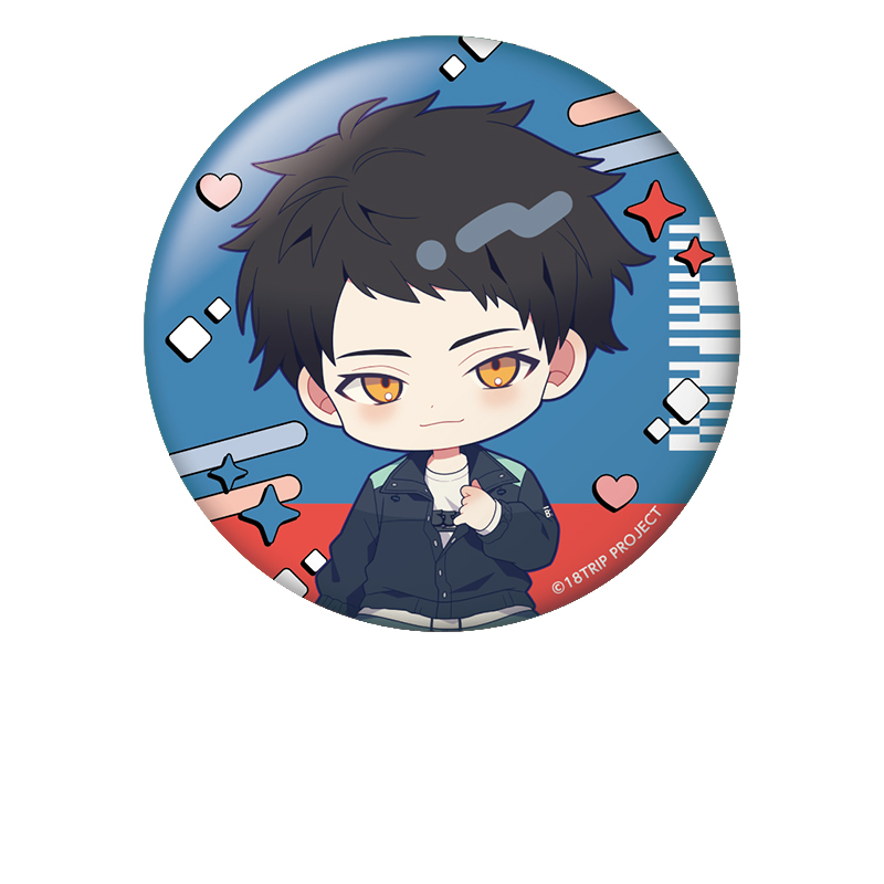 18TRIP_ぺたん娘缶バッジ 木ノ内 太緒