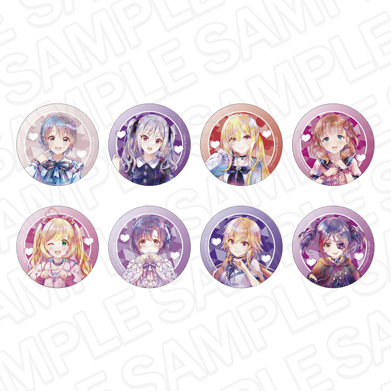 アイドルマスター シンデレラガールズ_カンバッジ(ランダム) PALE TONE series サブカルファッション ver.