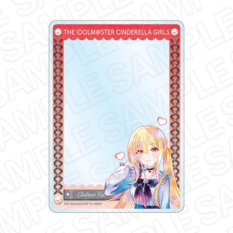 アイドルマスター シンデレラガールズ_硬質カードケース PALE TONE series 黒埼ちとせ サブカルファッション ver.