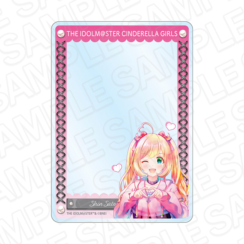 アイドルマスター シンデレラガールズ_硬質カードケース PALE TONE series 佐藤心 サブカルファッション ver.