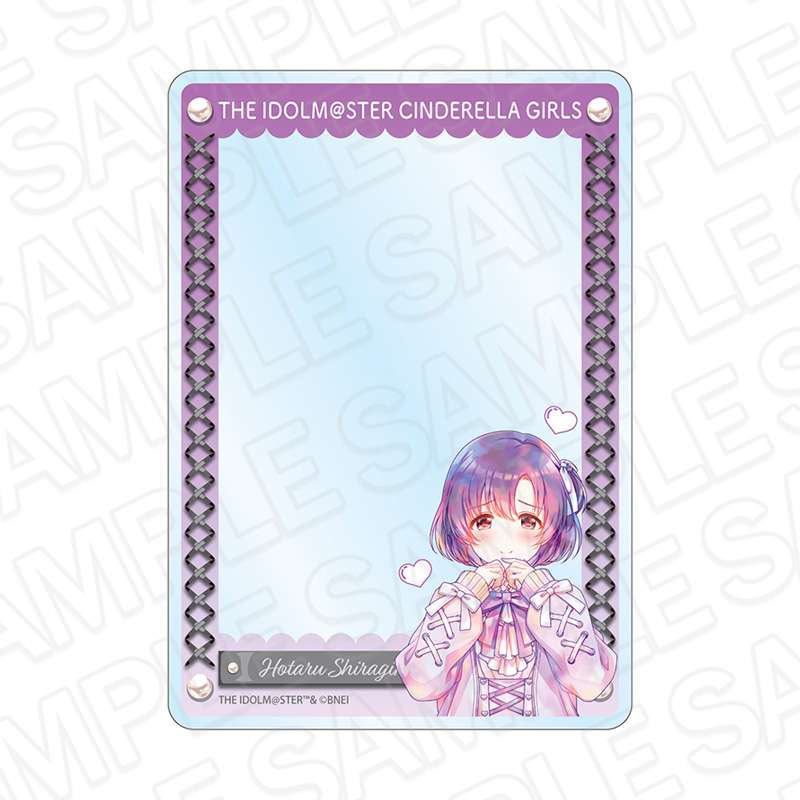 アイドルマスター シンデレラガールズ_硬質カードケース PALE TONE series 白菊ほたる サブカルファッション ver.