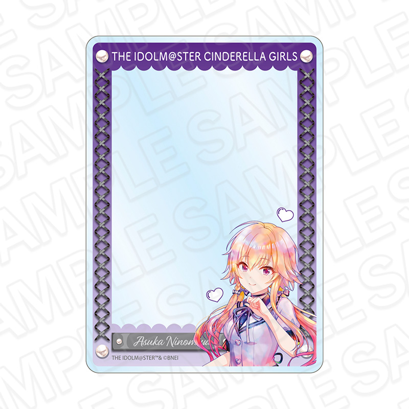 アイドルマスター シンデレラガールズ_硬質カードケース PALE TONE series 二宮飛鳥 サブカルファッション ver.