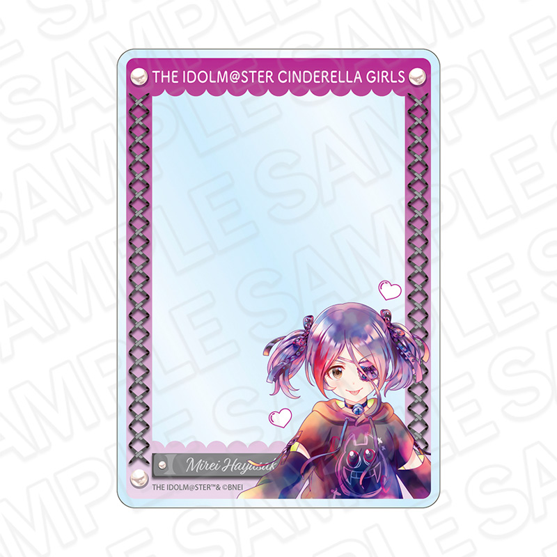 アイドルマスター シンデレラガールズ_硬質カードケース PALE TONE series 早坂美玲 サブカルファッション ver.