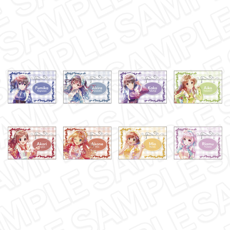 アイドルマスター シンデレラガールズ_スクエアカンバッジ(ランダム) PALE TONE series ジャージメイド ver.