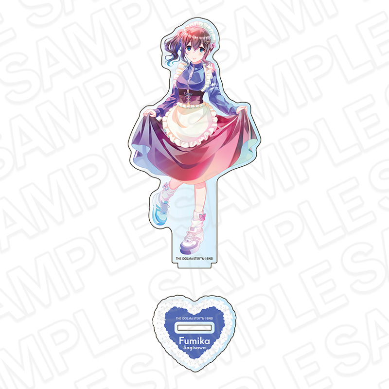 アイドルマスター シンデレラガールズ_アクリルフィギュア PALE TONE series 鷺沢文香 ジャージメイド ver.