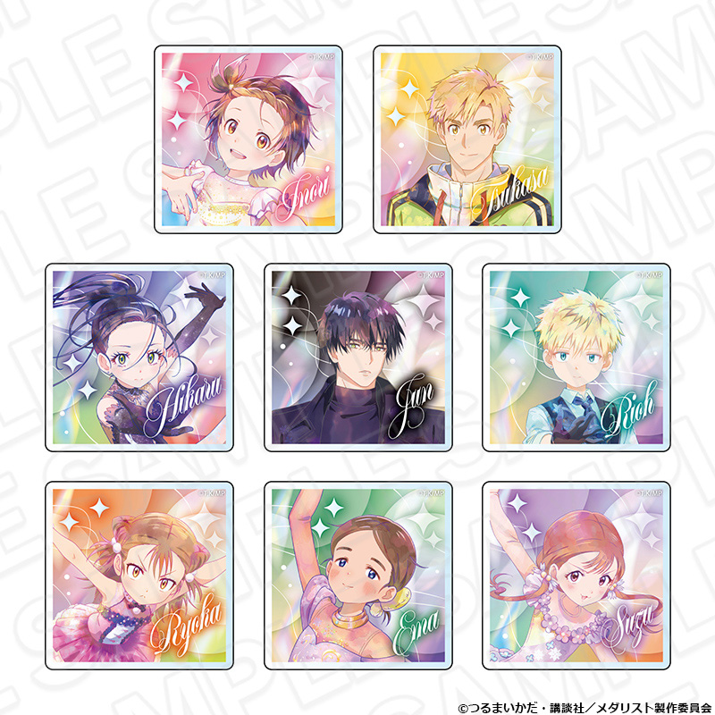 メダリスト_アクリルブロック(ランダム) PALE TONE series