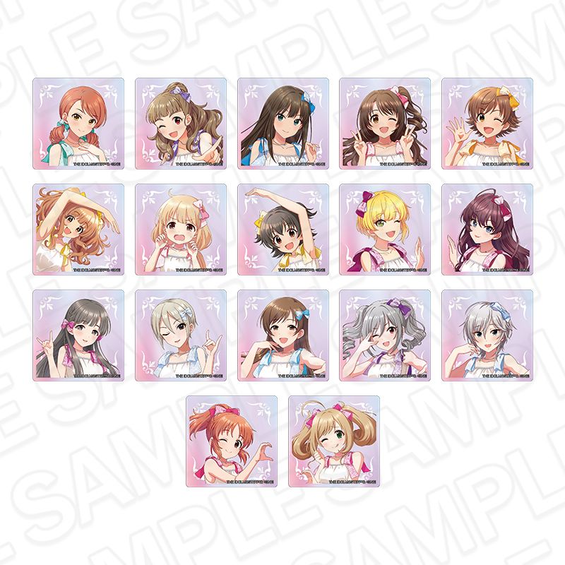デレマス　シンデレラガールズ　オーロラアクリルキューブ　まとめ売り　14点 アイドルマスター シンデレラガールズ_オーロラアクリルキューブ