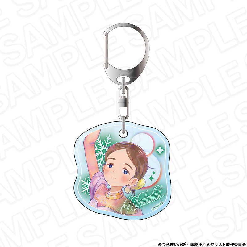 メダリスト_アクリルキーホルダー PALE TONE series 大和絵馬