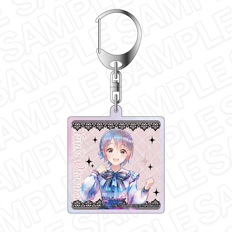 アイドルマスター シンデレラガールズ_オーロラアクリルキーホルダー PALE TONE series 乙倉悠貴 サブカルファッション ver.