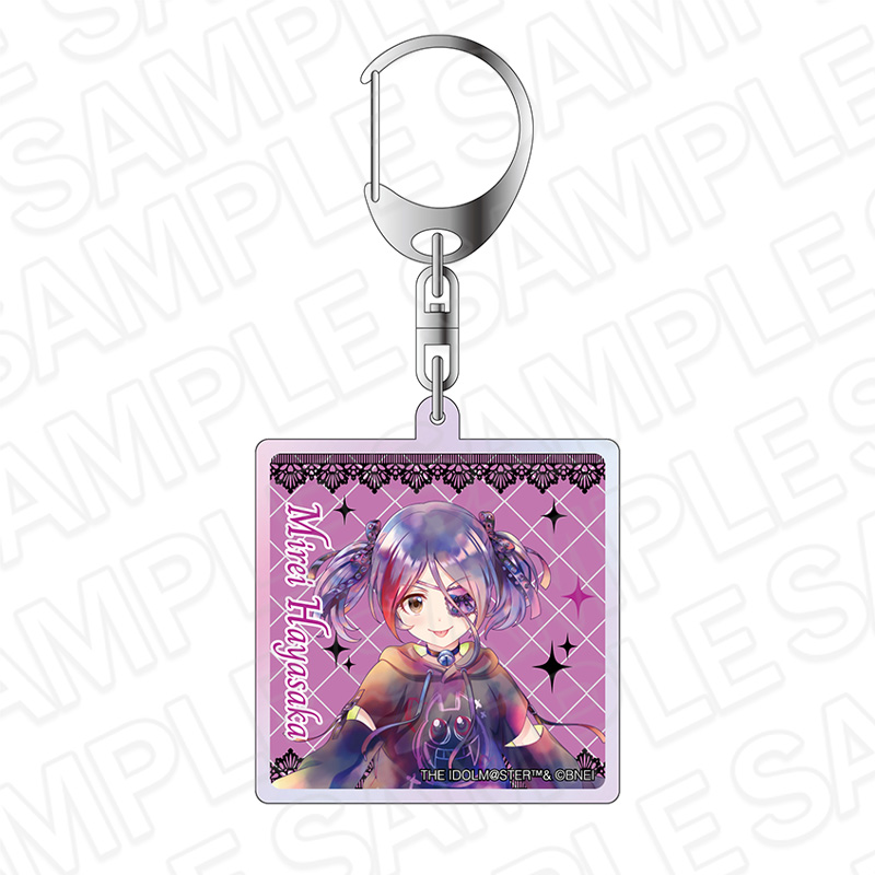 アイドルマスター シンデレラガールズ_オーロラアクリルキーホルダー PALE TONE series 早坂美玲 サブカルファッション ver.