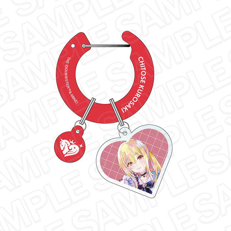 アイドルマスター シンデレラガールズ_アクリルカラビナ PALE TONE series 黒埼ちとせ サブカルファッション ver.