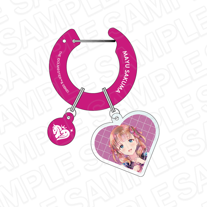 アイドルマスター シンデレラガールズ_アクリルカラビナ PALE TONE series 佐久間まゆ サブカルファッション ver.
