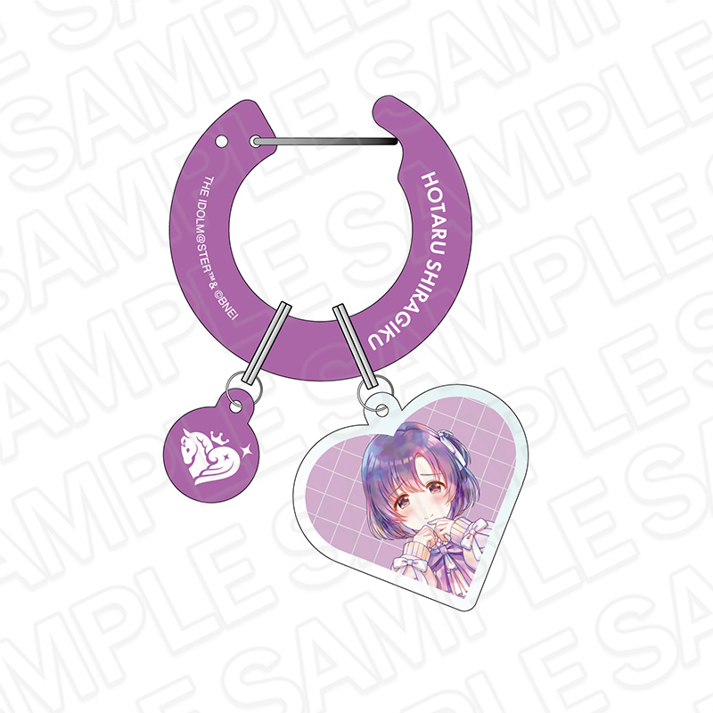 アイドルマスター シンデレラガールズ_アクリルカラビナ PALE TONE series 白菊ほたる サブカルファッション ver.