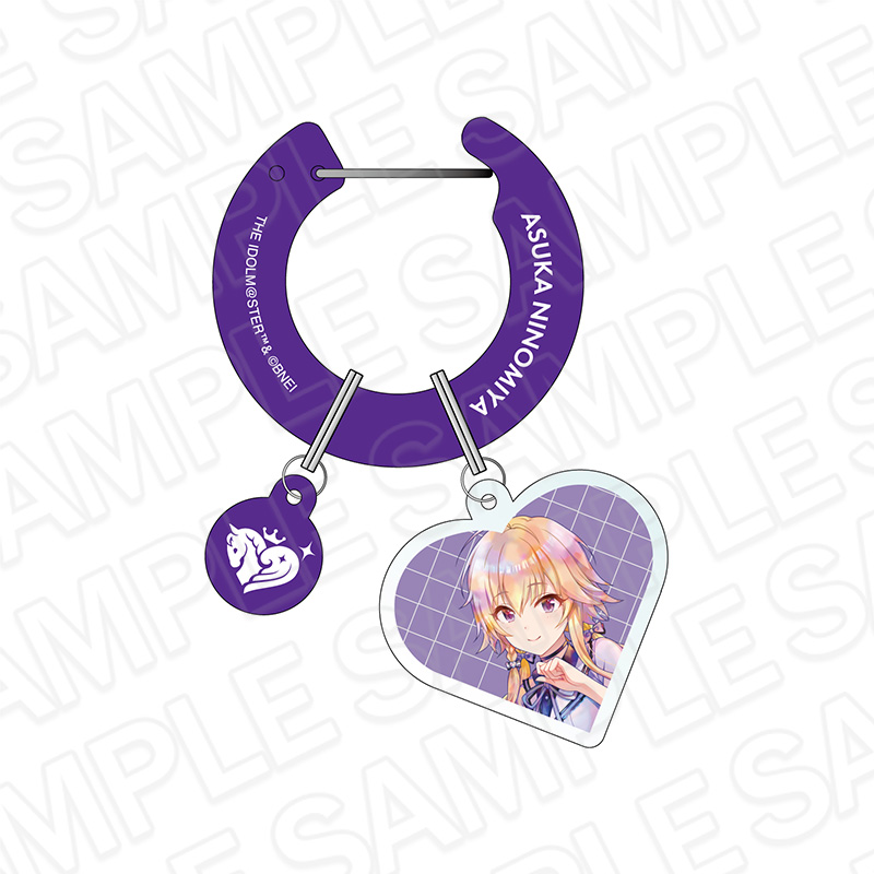 アイドルマスター シンデレラガールズ_アクリルカラビナ PALE TONE series 二宮飛鳥 サブカルファッション ver.