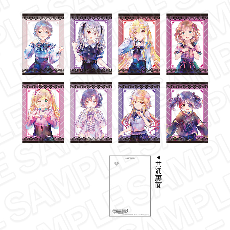 アイドルマスター シンデレラガールズ_ポストカードセット PALE TONE series サブカルファッション ver.