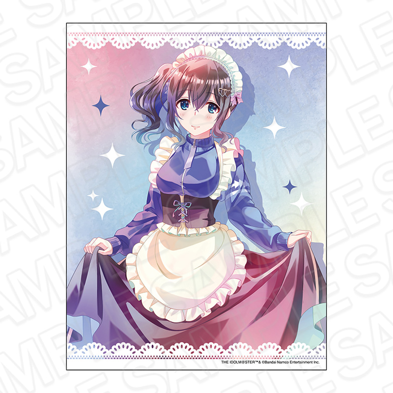 アイドルマスター シンデレラガールズ_キャンバスプレート PALE TONE series 鷺沢文香 ジャージメイド ver.