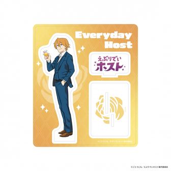 えぶりでいホスト_トレーディンググリッター缶バッジ【BOX／8パック