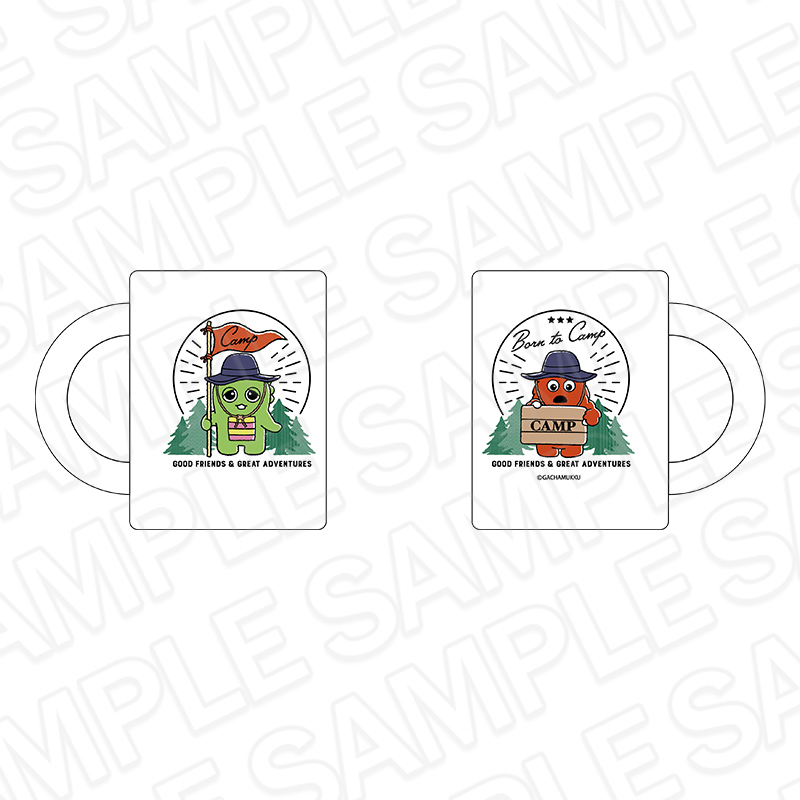ガチャピン・ムック_フロストマグカップ CAMP ver.