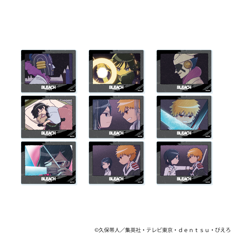 BLEACH 千年血戦篇_アクリルカード07/コンプリートセット(全9種)(グラフアートイラスト)【コンプリートセット/9個入り】