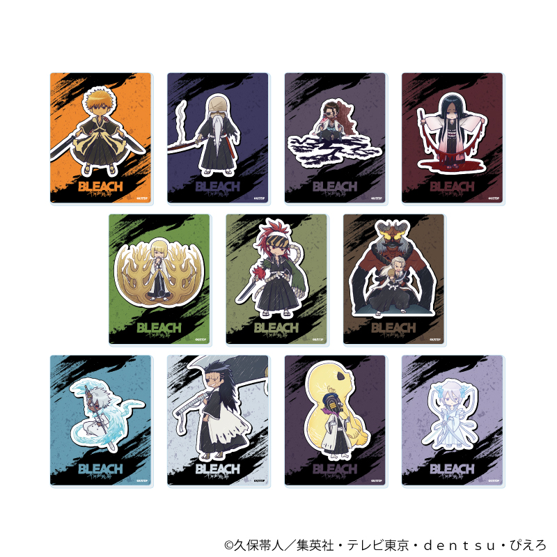BLEACH 千年血戦篇_アクリルカード08/コンプリートセット(全11種)(グラフアートイラスト)【コンプリートセット/11個入り】