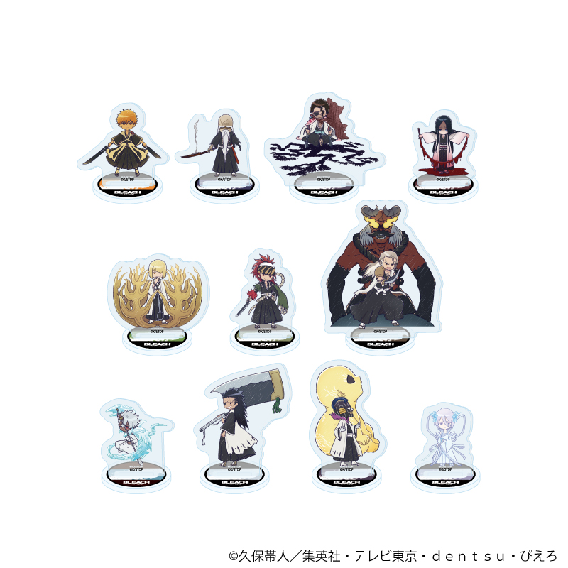 BLEACH 千年血戦篇_アクリルぷちスタンド14/コンプリートセット(全11種)(グラフアートイラスト)【コンプリートセット/11個入り】