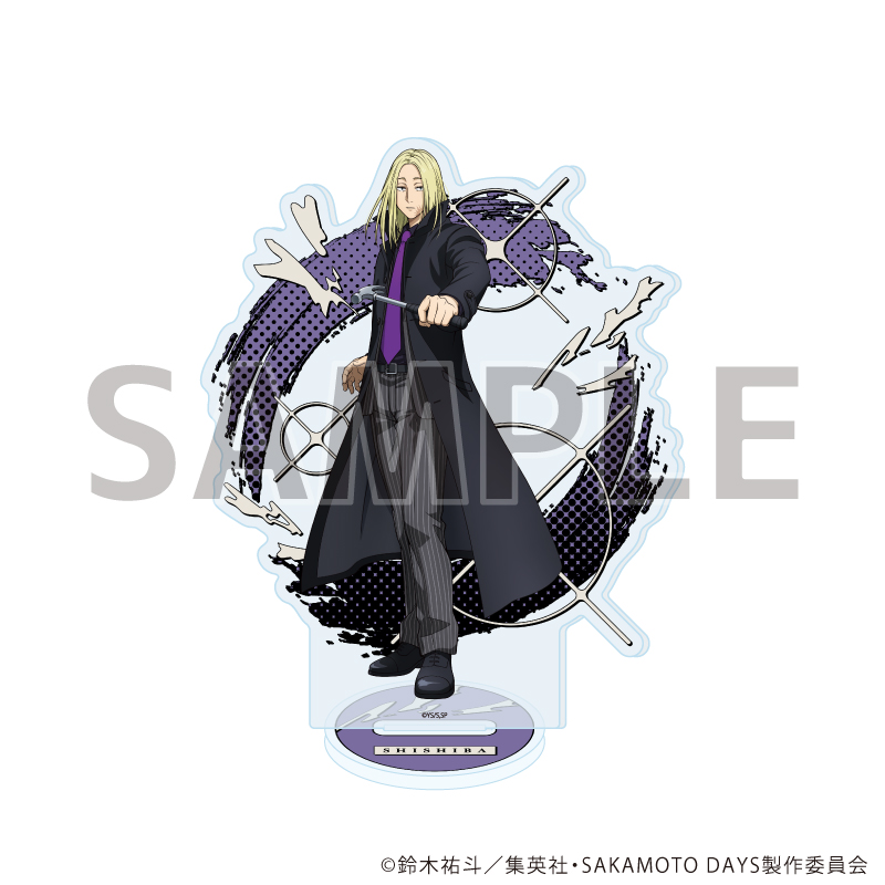 SAKAMOTO DAYS_アクリルスタンド66/神々廻 バトル×スーツver.(描き下ろしイラスト)