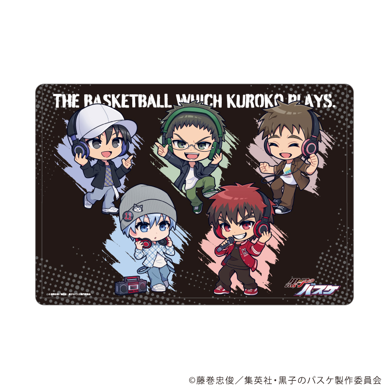 黒子のバスケ_キャラクリアケース41/誠凛 ヒップホップver.(ミニキャライラスト)