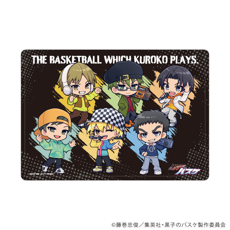 黒子のバスケ_キャラクリアケース42/海常＆秀徳 ヒップホップver.(ミニキャライラスト)