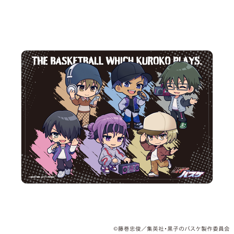 黒子のバスケ_キャラクリアケース43/桐皇学園＆陽泉 ヒップホップver.(ミニキャライラスト)