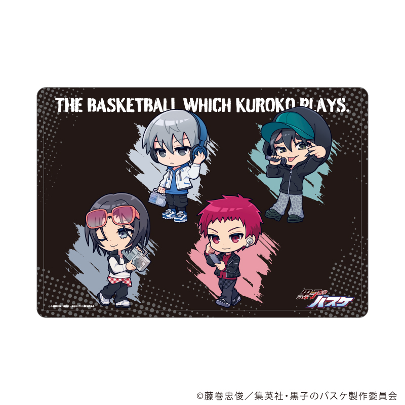 黒子のバスケ_キャラクリアケース44/洛山＆霧崎第一 ヒップホップver.(ミニキャライラスト)