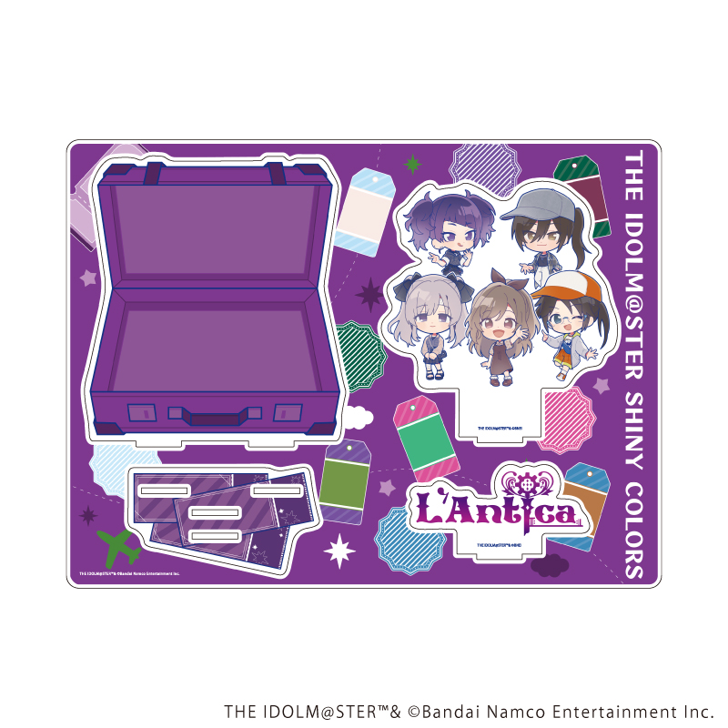 アイドルマスター シャイニーカラーズ_アクリルジオラマ05/283プロ アンティーカ おでかけver.(ミニキャライラスト)