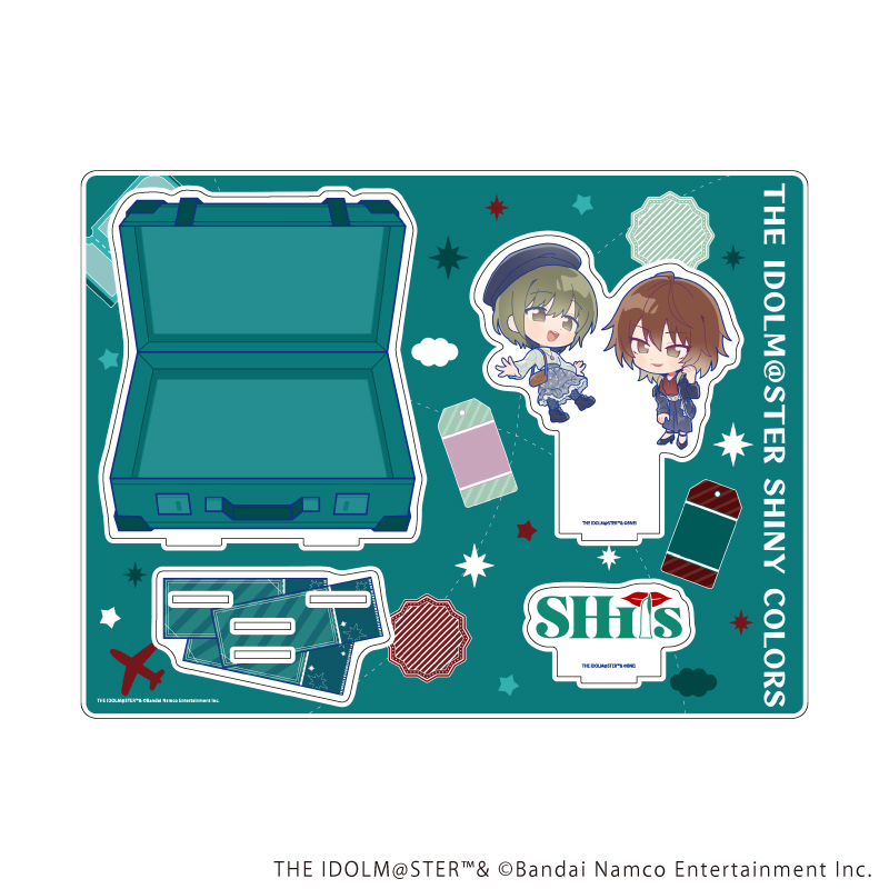 アイドルマスター シャイニーカラーズ_アクリルジオラマ06/283プロ シーズ おでかけver.(ミニキャライラスト)