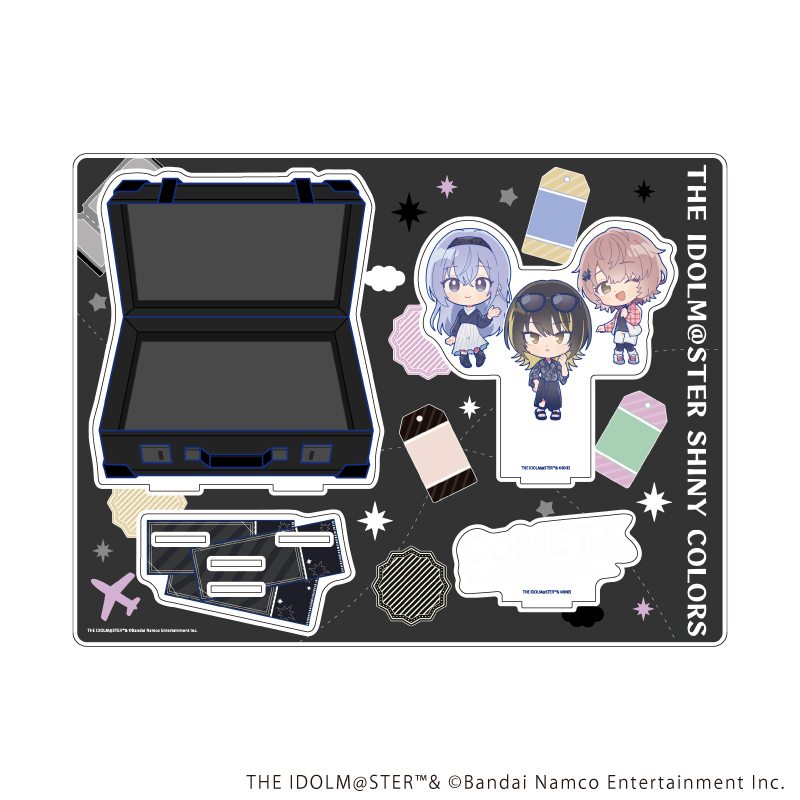 アイドルマスター シャイニーカラーズ_アクリルジオラマ07/283プロ コメティック おでかけver.(ミニキャライラスト)