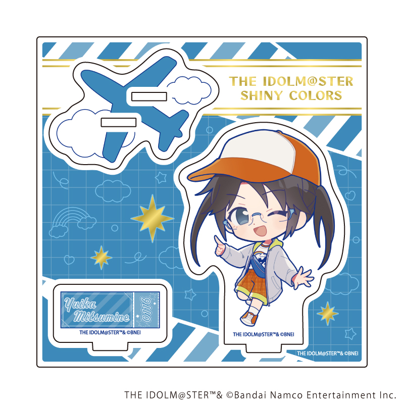 アイドルマスター シャイニーカラーズ_アクリルスタンドプレート15/三峰結華 おでかけver.(ミニキャライラスト)