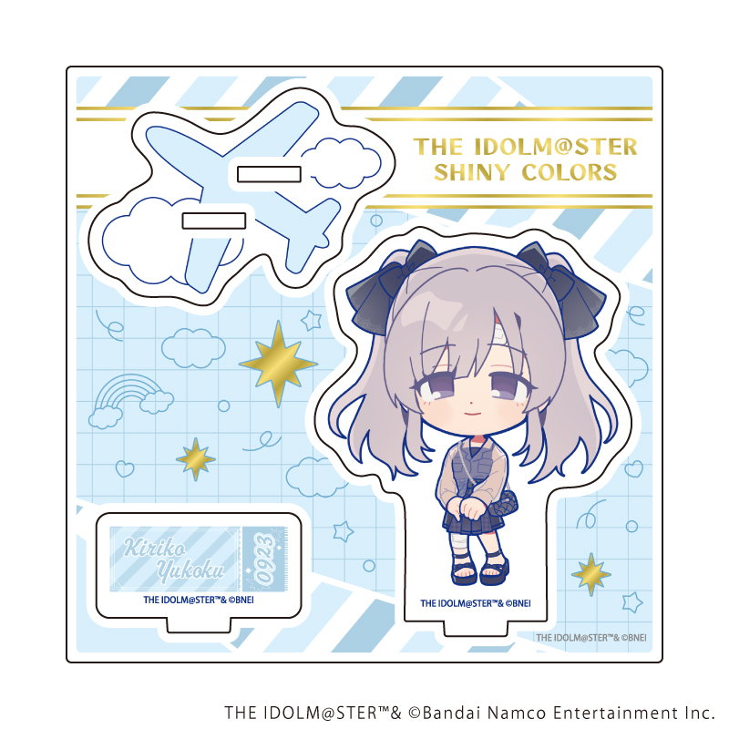 アイドルマスター シャイニーカラーズ_アクリルスタンドプレート16/幽谷霧子 おでかけver.(ミニキャライラスト)