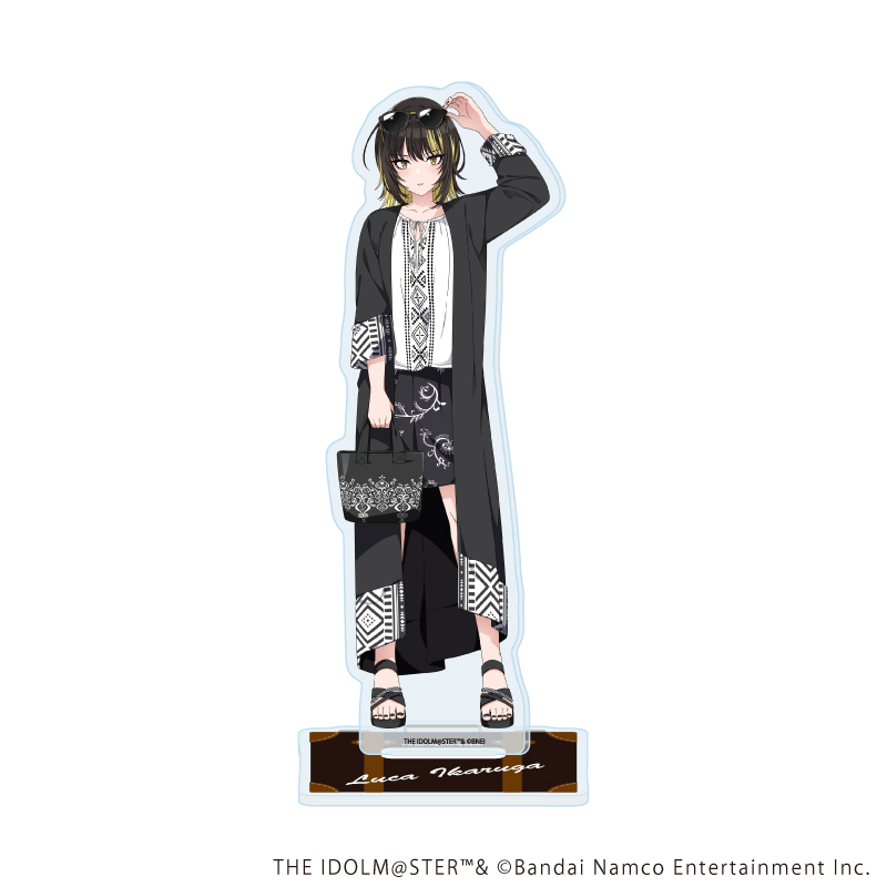 アイドルマスター シャイニーカラーズ_アクリルスタンド16/斑鳩ルカ おでかけver.(描き下ろしイラスト)