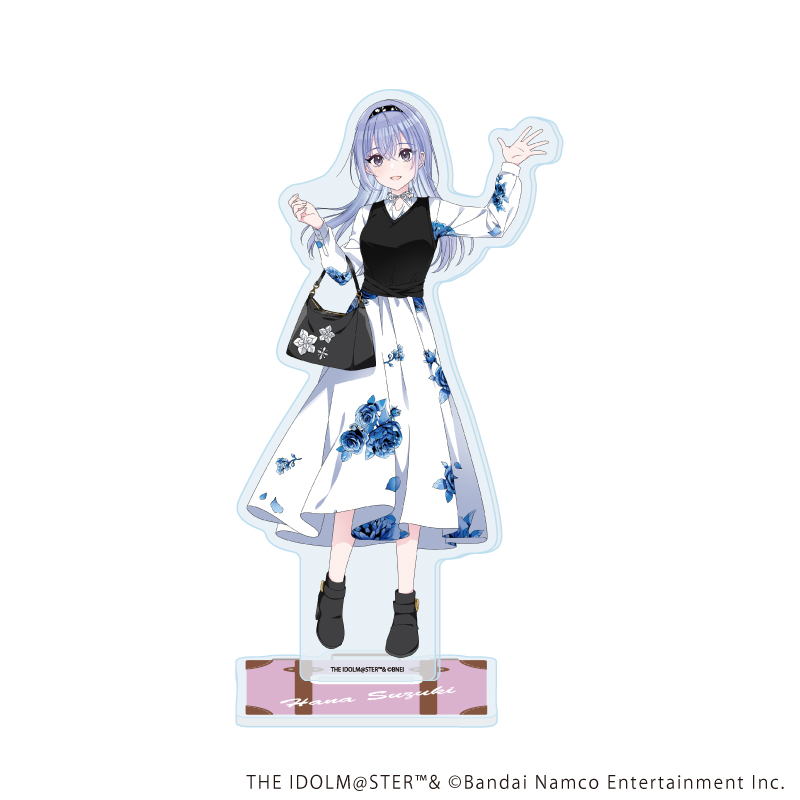 アイドルマスター シャイニーカラーズ_アクリルスタンド17/鈴木羽那 おでかけver.(描き下ろしイラスト)