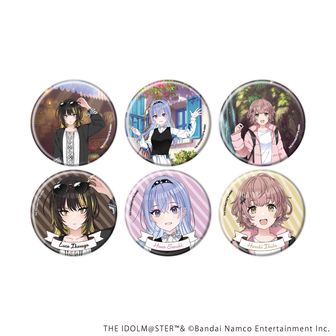 学園アイドルマスター_グリッター缶バッジ/姫崎 莉波 | 公式グッズ