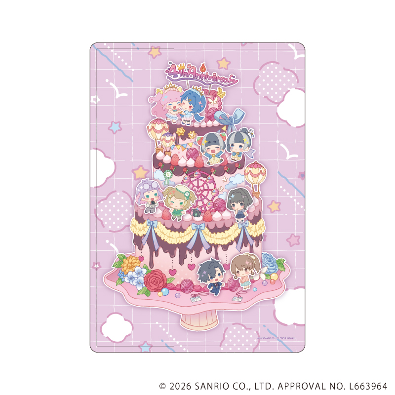 まいまいまいごえん_キャラクリアケース15/デザインB(ミニキャライラスト)