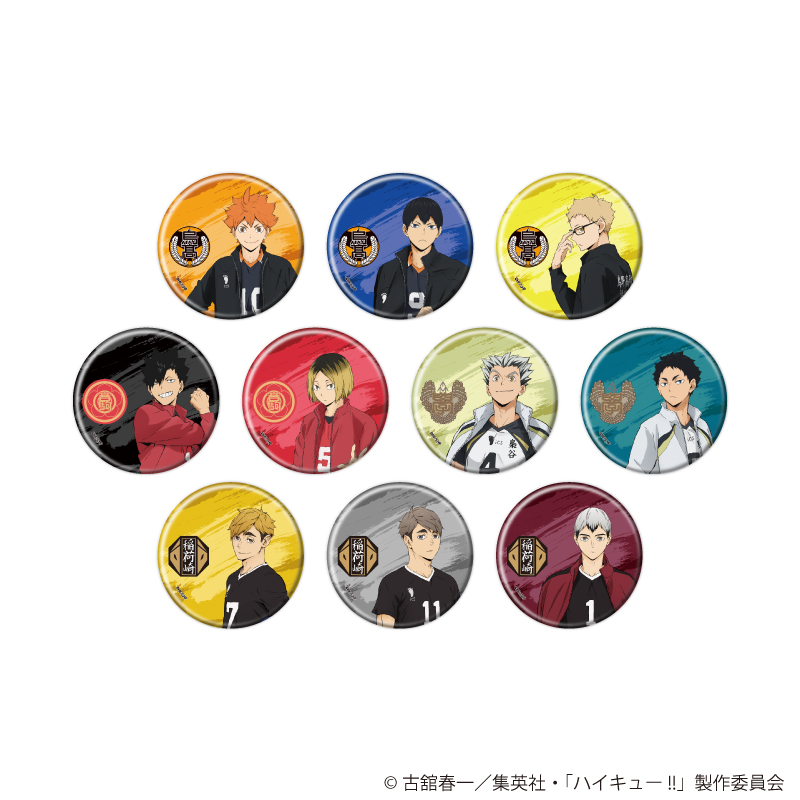 ハイキュー!!_缶バッジ02/コンプリートセット(全10種)【コンプリート
