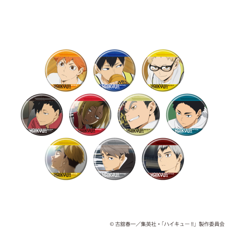 ハイキュー!!_缶バッジ03/コンプリートセット(全10種)(場面写