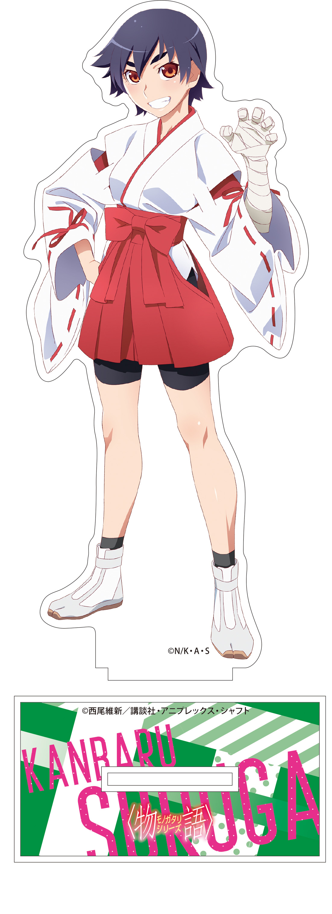 物語シリーズ_アクリルスタンド 神原駿河