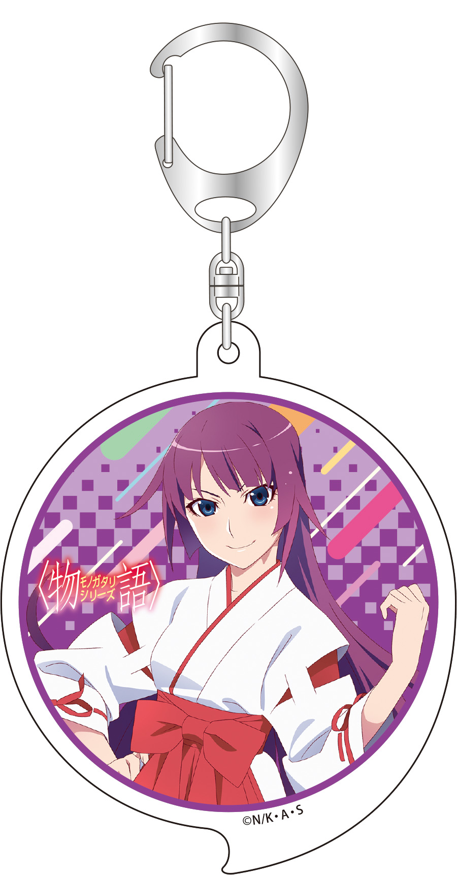 物語シリーズ_アクリルキーホルダー 戦場ヶ原ひたぎ