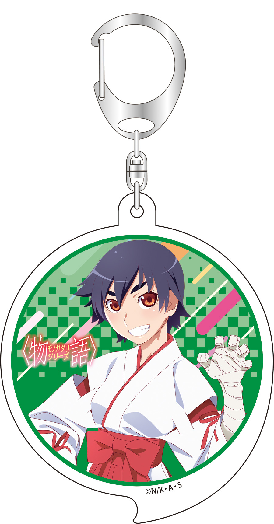 物語シリーズ_アクリルキーホルダー 神原駿河