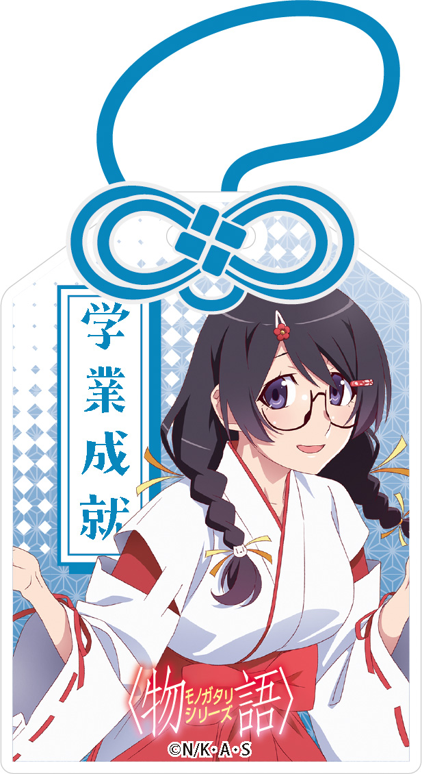 物語シリーズ_お守りアクリルストラップ 羽川翼