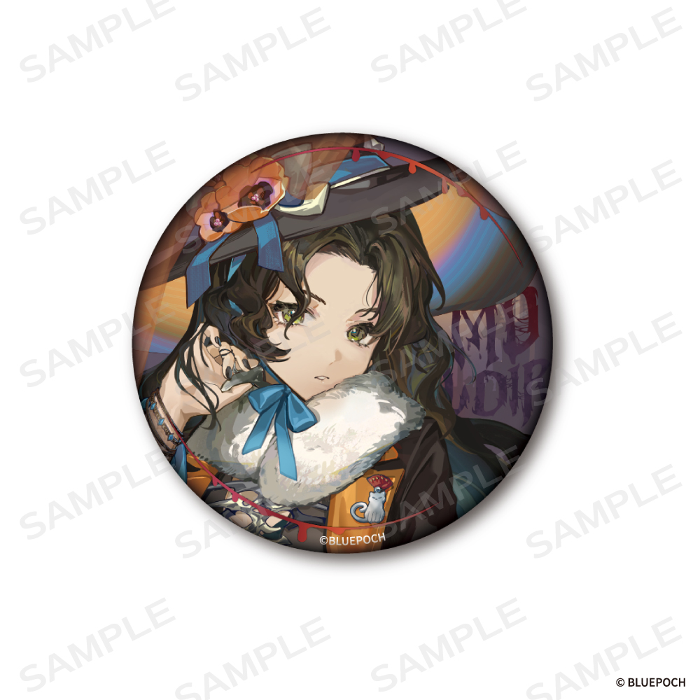 リバース：1999_箔押し缶バッジ【モルダー】