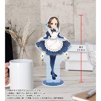 からかい上手の高木さん 特大アクリルスタンド メイド 全種類4点セット からかい上手の高木さん_描き下ろし 高木さん 和風メイドver. 特大