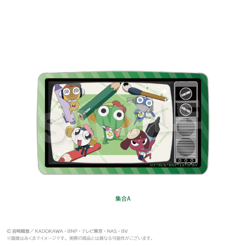 ケロロ軍曹_アクリルブロック　集合A